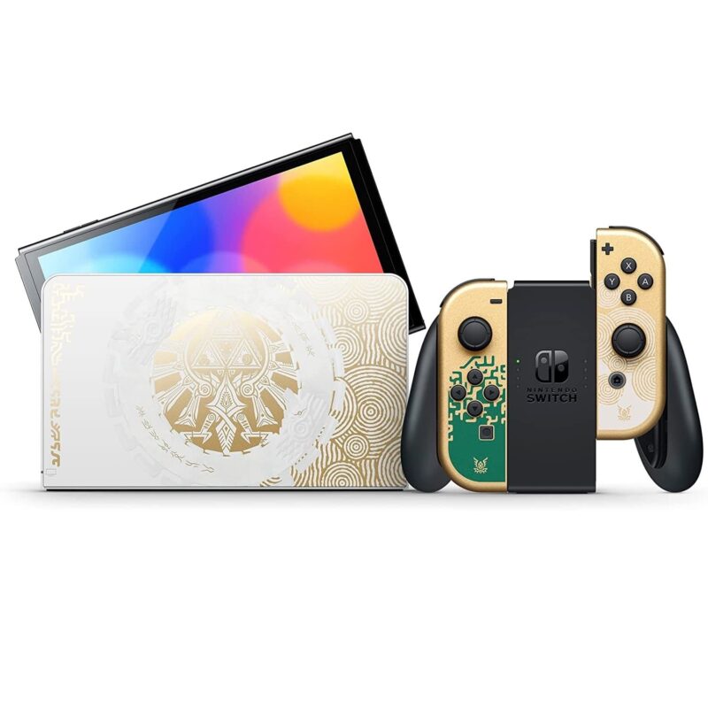 Photo by Tomato Republic Chile on may 3, 2023. An image of 1 Nintendo OLED Model The Legend of Zelda Tears of the Kingdom