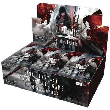 Photo by Tomato Republic Chile on April 23, 2025. An image of 1 la caja Final Fantasy TCG Opus 24 Hidden Legends Booster