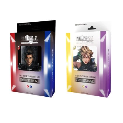 Photo by Tomato Republic Chile on May 13, 2025. An image of 1 mazo inicial Final Fantasy TCG Starter Set 2025 Vol 1 & Vol 2