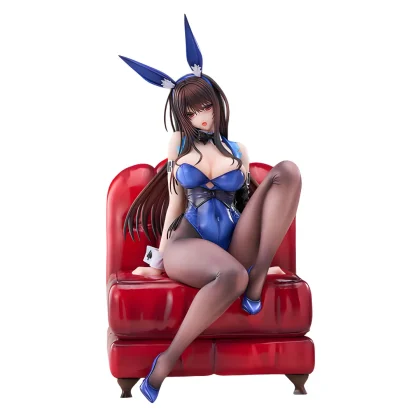 Photo by Tomato Republic Chile on May 16, 2025. An anime-style image of 1 Figura Hanikami Kanojo Hanami Mizusumi Bunny Girl by Piromizu escala 1/6 6977099320118
