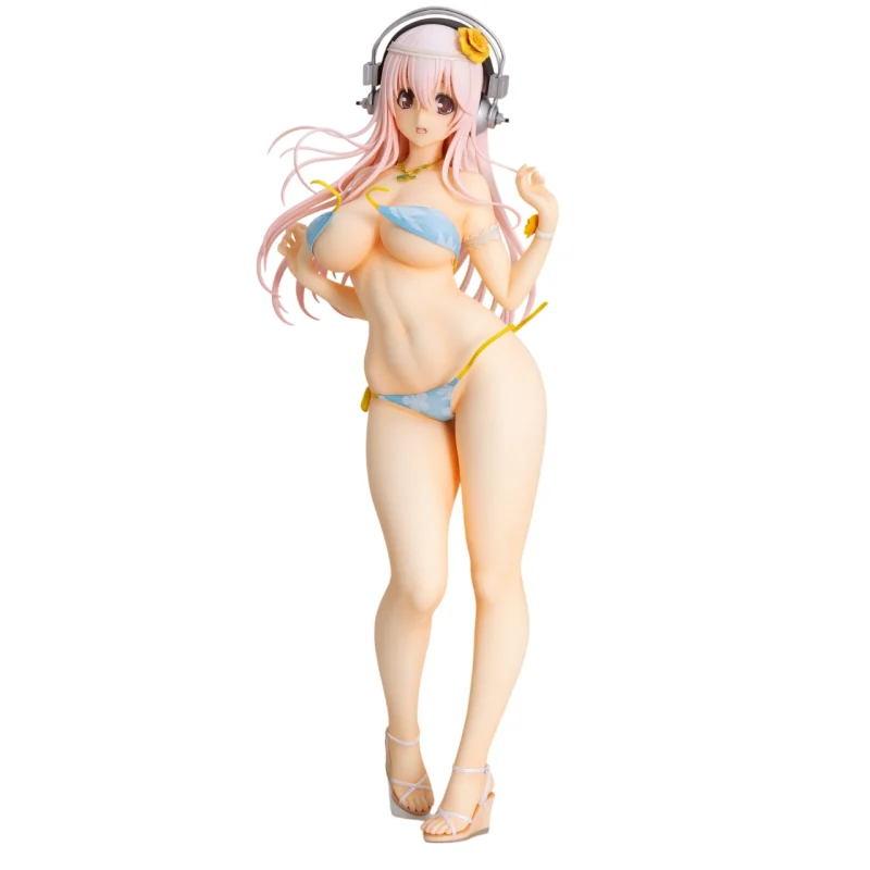Photo by Tomato Republic Chile on May 26, 2025. An anime-style image of 1 Figura Super Sonico Summer Vacation Orchid Seed escala 1/4,5 4582292603580