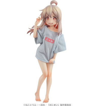 Photo by Tomato Republic Chile on May 7, 2025. An anime-style image of 1 figura Mahiro Oyama Neet T-shirt 1/4 scale Adult Underwear