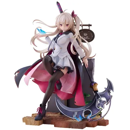 Photo by Tomato Republic Chile on June 15, 2025. An anime-style image of 1 Figura Figura Akizuki Kanna Café Stella and the Reaper's Butterfl Alice Glint Cast Off 4573571452593